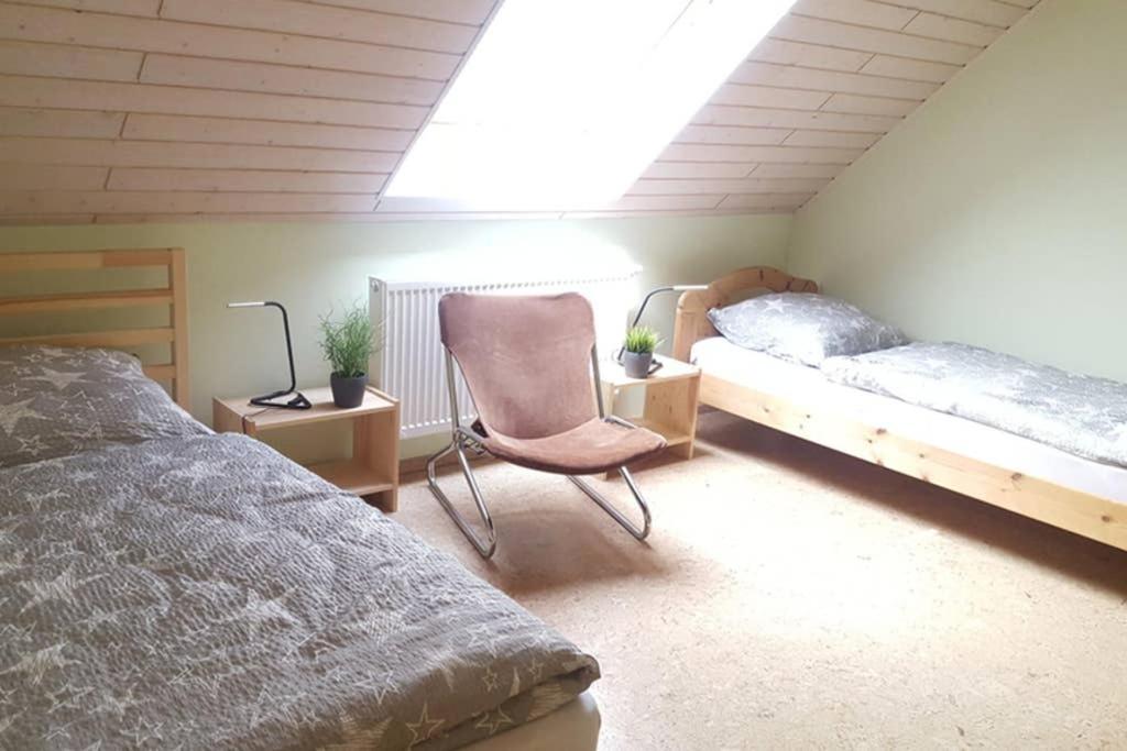 Anna - Neue Ferienwohnung Mit Blick Ins Gruene Ober-Abtsteinach Exterior foto
